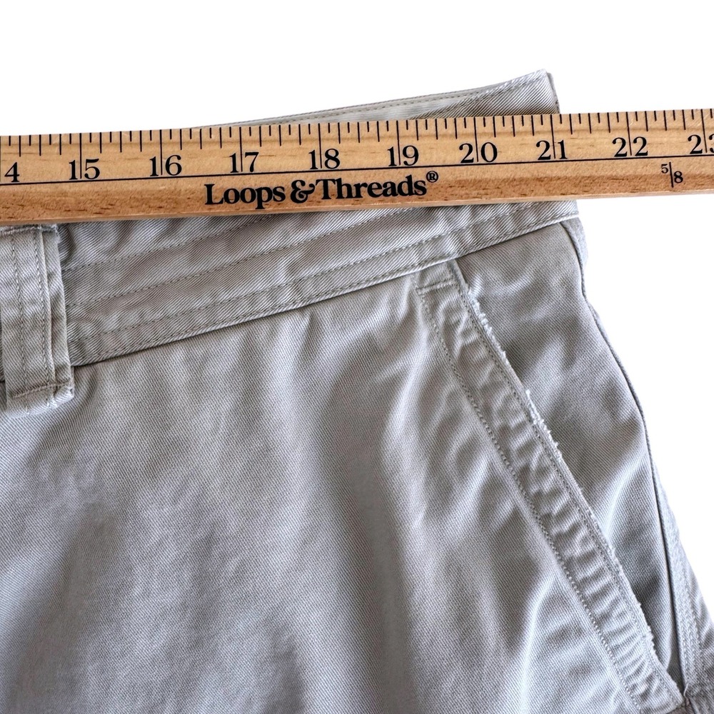 Polo Ralph Lauren Men's Classic Chino Cargo Beige‎ Shorts 100% Cotton Size 42 - Picture 5 of 11
